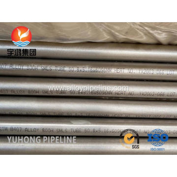 ASTM B407 Alloy 800H/ N08810 Seamless Tube